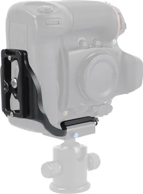 Immagine prodotto di Supporto maniglia con piastra a L in lega di alluminio a sgancio rapido per fotocamera Nikon D800/D800E/D810 con impugnatura batteria