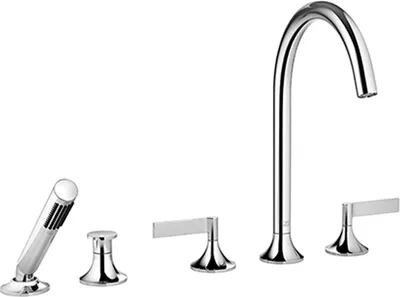 Produktbild von Dornbracht für Wannenrandmontage Vaia 275 x 19 platin matt, 27522819-06