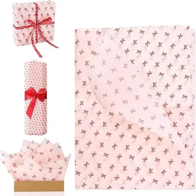 Produktbild von Strik-Rosa-Vlies, tiefgefärbtes Schattengewebe, 10 Blätter, Geschenkverpackungsmaterial für Schleifen, Beutel und Kuverts, 70x50cm.
