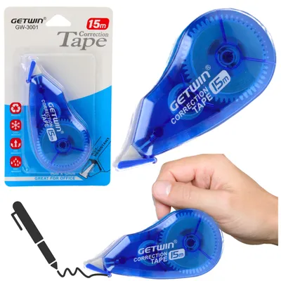 Produktbild von Korrekturband Maus Schule Büro 15m x 5mm Blau