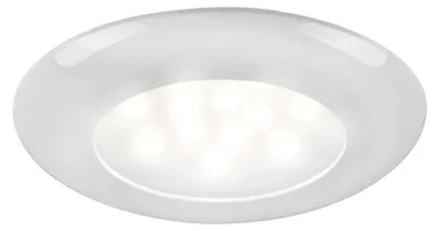 Image de SOLE, plafonnier encastré LED, interrupteur blanc, Osculati 13.877.81
