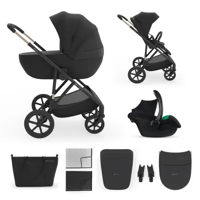 Image de KINDERKRAFT Poussette combinée 3 en 1 Prime 3 Venezian Black