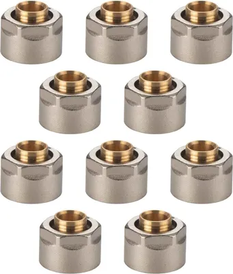 Produktbild von Klemmverschraubung 12 x 2 mm 3/4 Zoll Eurokonus Universal 10 Stück