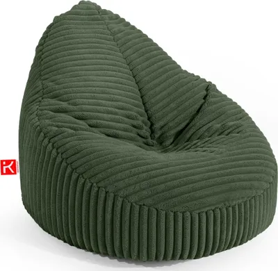 Produktbild von KONSIMO Sitzsack COSMO II, mit Polystyrolkugeln gefüllt, handgefertigt, Cord-Stoff