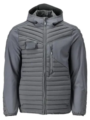 Image de Veste avec capuche Gris anthracite, taille S MASCOT 22215-607-89