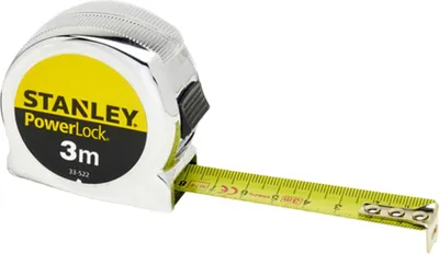 Imagen del producto de Stanley - Cinta métrica "Powerlock" AW261 (talla única) (plateada)