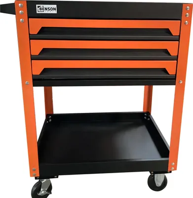 Produktbild von Benson Tools Werkstattwagen 3 Schubladen mit 73 Werkzeugen