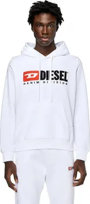 Produktbild von Diesel Ginn Kapuzenpullover Weiß S Herren Weiß S