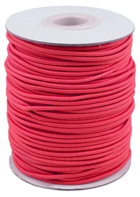 50m extra starke Gummikordel Gummischnur 2mm magenta