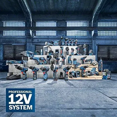 Immagine prodotto di Bosch GSB Professional 12V-15 - Trapano avvitatore a percussione rotativa - a batteria - 2 velocità 10 mm - 30 N-m - 2 batterie ricaricabili - 12 V (0