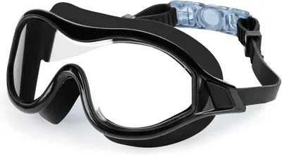 Produktbild von Schwimmbrille mit Anti-Beschlag, UV-Schutz, 180° Sichtfeld, für Erwachsene und Jugendliche