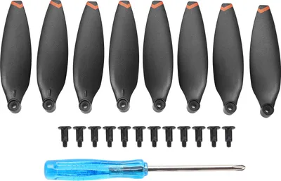 Produktbild von 8pcs Drohne Propellers Lownoise Requisis Blades Ersatzzubehör für Fimi X8 Mini (Orange Edge)
