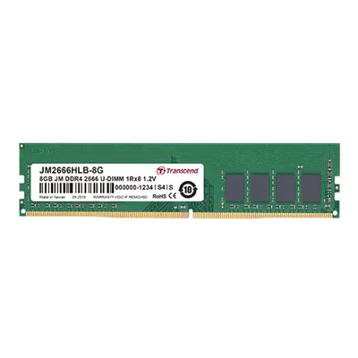 Produktbild von Transcend JetRAM - DDR4 - Modul - 8 GB - DIMM 288-PIN - 2666 MHz / PC4-21300 - CL19 - 1.2 V - ungepuffert - non-ECC