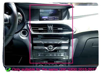 Produktbild von CarPlay und Android Auto Nachrüstbox, Multimedia-Wiedergabe, Kamera-Integration, kompatibel mit Infiniti Q30 QX30 2015-2019, Q30 QX30 2015-2019
