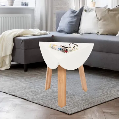 Produktbild von Design Beistelltisch WHIZAZ 60cm weiss