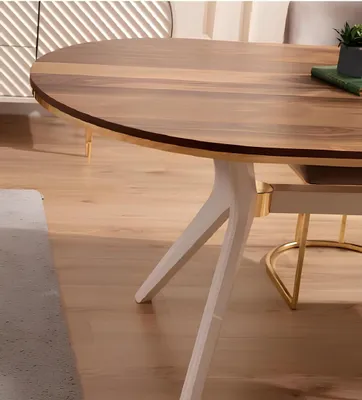 Produktbild von Esszimmer Esstisch Stuhl Set Gruppe Garnitur Tisch  Luxus Tische Garnitur 5tlg.