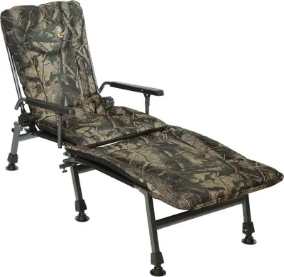 Produktbild von Angelstuhl Campingstuhl Carp F5R+POD WALD mit Fussbank Deluxe Karpfen Angler