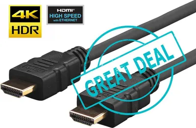 Image de VivoLink PROHDMIHD1-BULK Câble HDMI 1 m HDMI type A (standard) Noir (PROHDMIHD1-BULK)