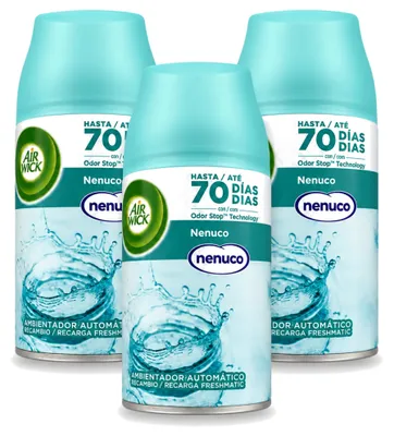 Productafbeelding van 3 x Air Wick Freshmatic navulling Nenuco, 250 ml - Voordeelverpakking - 3 stuks