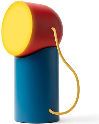 Image de Lexon Design ORBE Lampe LED portable Rouge Jaune Bleu