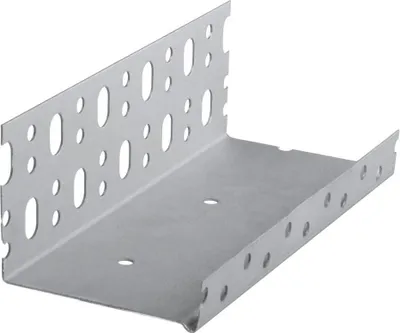 Produktbild von Baukom Alu-Sockelprofil 2,5 m x 60 mm