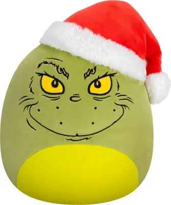 Produktbild von Jazwares|Squishmallows Squishmallows Weihnachts Grinch, 25cm (Grinch in Santa Hat)