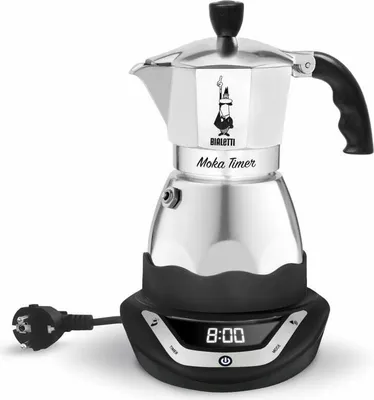 Produktbild von Elektrische Moka 3 Tassen mit Timer + kabel
