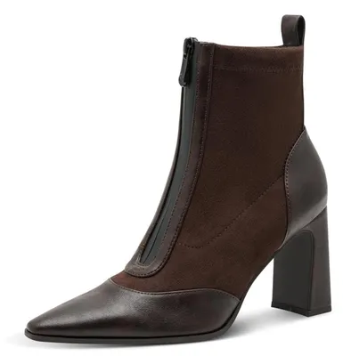 Immagine prodotto di Stivali da donna Marco Tozzi con zip, color marrone (MOCCA COMB), taglia 38 EU