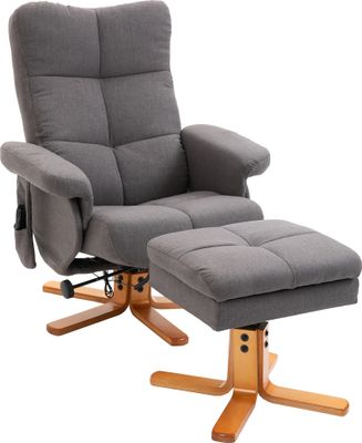 Fotel do masażu HOMCOM 700-111V03CG - B