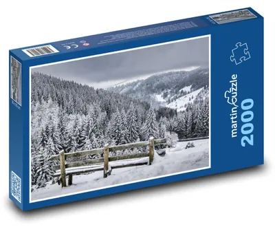 Obrázok produktu pre Puzzle 2000 Zimné Čaro Lesa - martinpuzzle