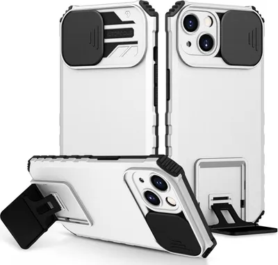 Produktbild von König Design Hülle kompatibel mit Apple iPhone 15 Plus Kunststoff Soft Handyhülle - Handy Case Weiß