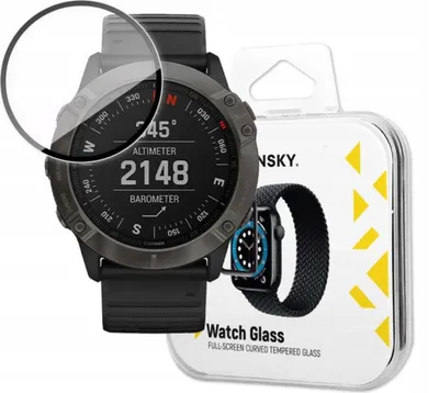 Obrázok produktu pre Hybridné tvrdené sklo Wozinsky pre Garmin Fenix 6X Black