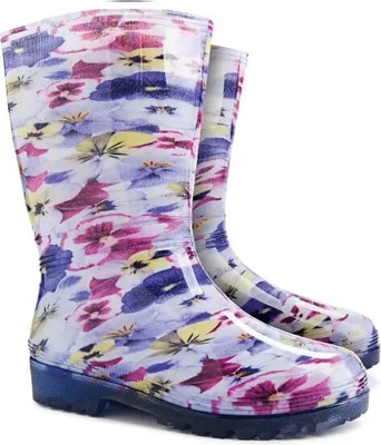 Obrázek produktu pro Holínky gumáky Demar Rainny print D macešky 39/40