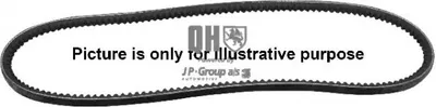 Produktbild von JP GROUP 1118002300 Keilriemen 730mm für VW GOLF III (1H1) SHARAN (7M8, 7M9, 7M6) Golf IV Cabrio (1E) Golf III Cabrio (1E7) PASSAT Variant (3A5, 35I)