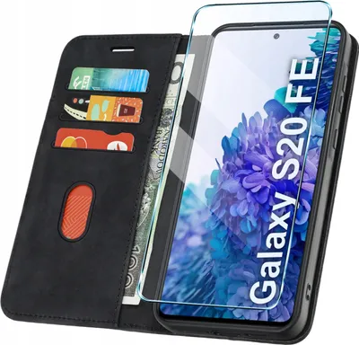 Immagine prodotto di CUSTODIA CON CHIUSURA A CLOSETTO per Samsung S20 FE Chiusura magnetica + Vetro