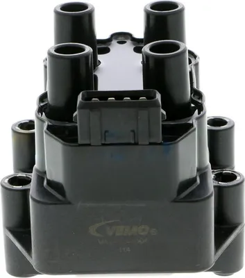 Produktbild von VEMO V42-70-0004 Zündspule 12V passend für PEUGEOT 206 Schrägheck (2A/C) für FIAT DUCATO Pritsche/Fahrgestell (230) DUCATO Kasten (244) für CITROËN