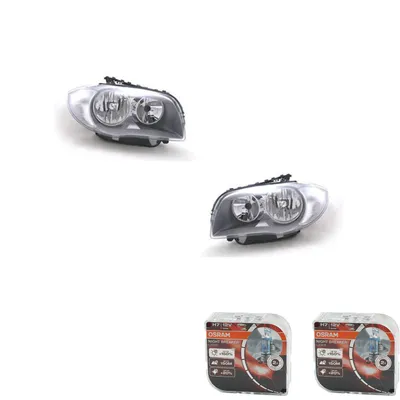 Immagine prodotto di Johns, fari + Osram Night Breaker Laser adatto per BMW Serie 1 E81 E82 E87 E88 L R 63117193387 7193387 63117193388 7193388