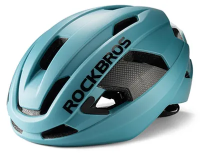Productafbeelding van Rockbros LK-15 fietshelm van carbonvezel, lichtblauw, maat 58-62 cm
