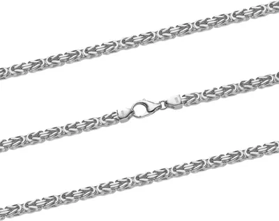 Produktbild von Silberkette Königskette Länge 45cm - Breite 3,0mm - 925 Silber
