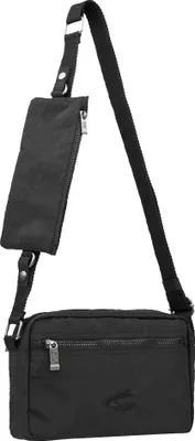 Produktbild von Camel Active Camera Bag JOURNEY – Robuste Umhängetasche mit Reißverschluss & abnehmbarer Extratasche schwarz