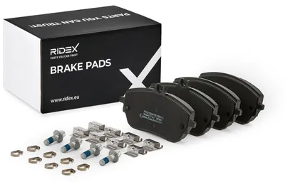 Produktbild von RIDEX 402B1443 Bremsbeläge Satz Vorne passend für MERCEDES-BENZ A-Klasse (W177) B-Klasse (W247) A-Klasse Limousine (W177) CLA Coupe (C118)