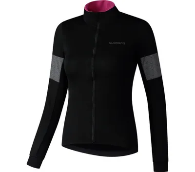 Produktbild von Shimano W's KAEDE Wind Jersey Insulated, black