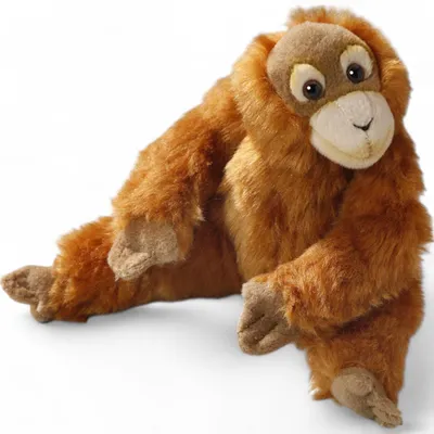 Produktbild von Carl Dick Orang Utan Affe sitzend ca. 15cm 3432 Kuscheltier, Plüschtier, Stofftier