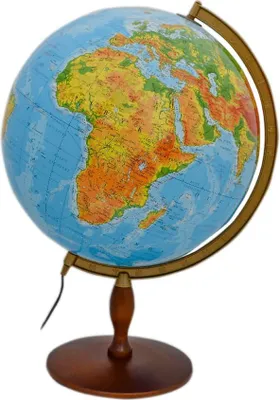 Image de Globe physique, grande sphère 42 cm