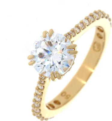 Image de 5642619 Anneau Constella doré 5642619 Gr. 50 Swarovski