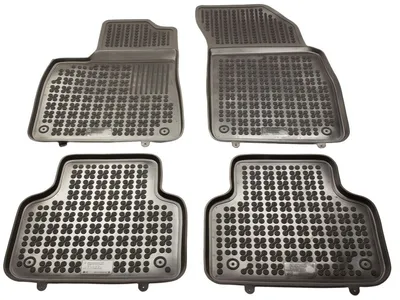 Produktbild von REZAW PLAST Fußmatten Set Gummi für AUDI Q7 (4MB) Vorne+Hinten