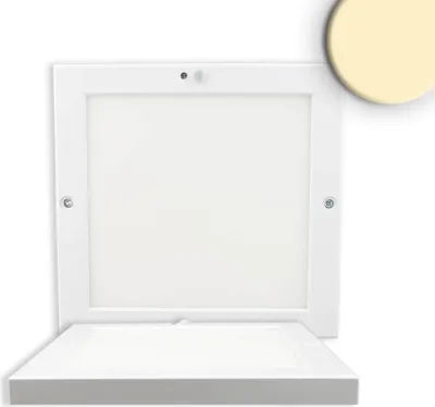 Produktbild von ISOLED Deckenlampe Slim 18mm mit PIR-Bewegungs-/Lichtsensor, weiß, 18W, Trafo integriert, warmweiß