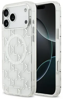 Image de Karl Lagerfeld Iml Kl Monogram Magsafe Iphone 17 Pro Max Housse pour téléphone portable One Size