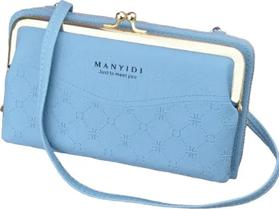 Obrázek produktu pro Crossbody Peněženka LE-25218 - Modrá pro ženy KP25218