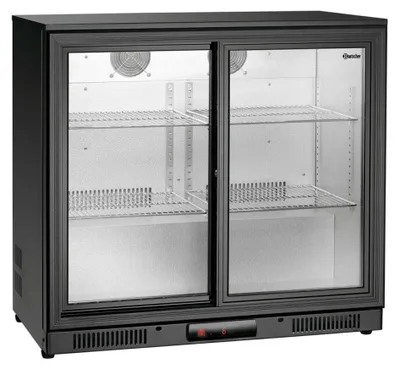 Image de Réfrigérateur bar 176 litres 2 portes coulissantes 900 x 520 x 845mm